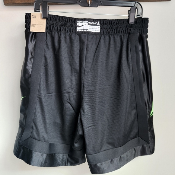 Nike Ja Morant Dri-Fit DNA 6 Basketball Shorts Black Green  Size L - Picture 4 of 12